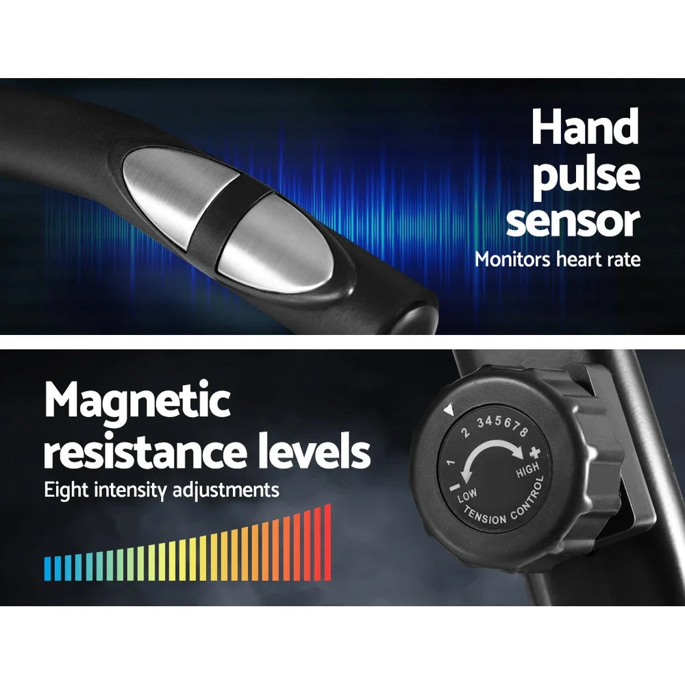 Recumbent Exercise Bike Magnetic Fitness Cycle Trainer Gym