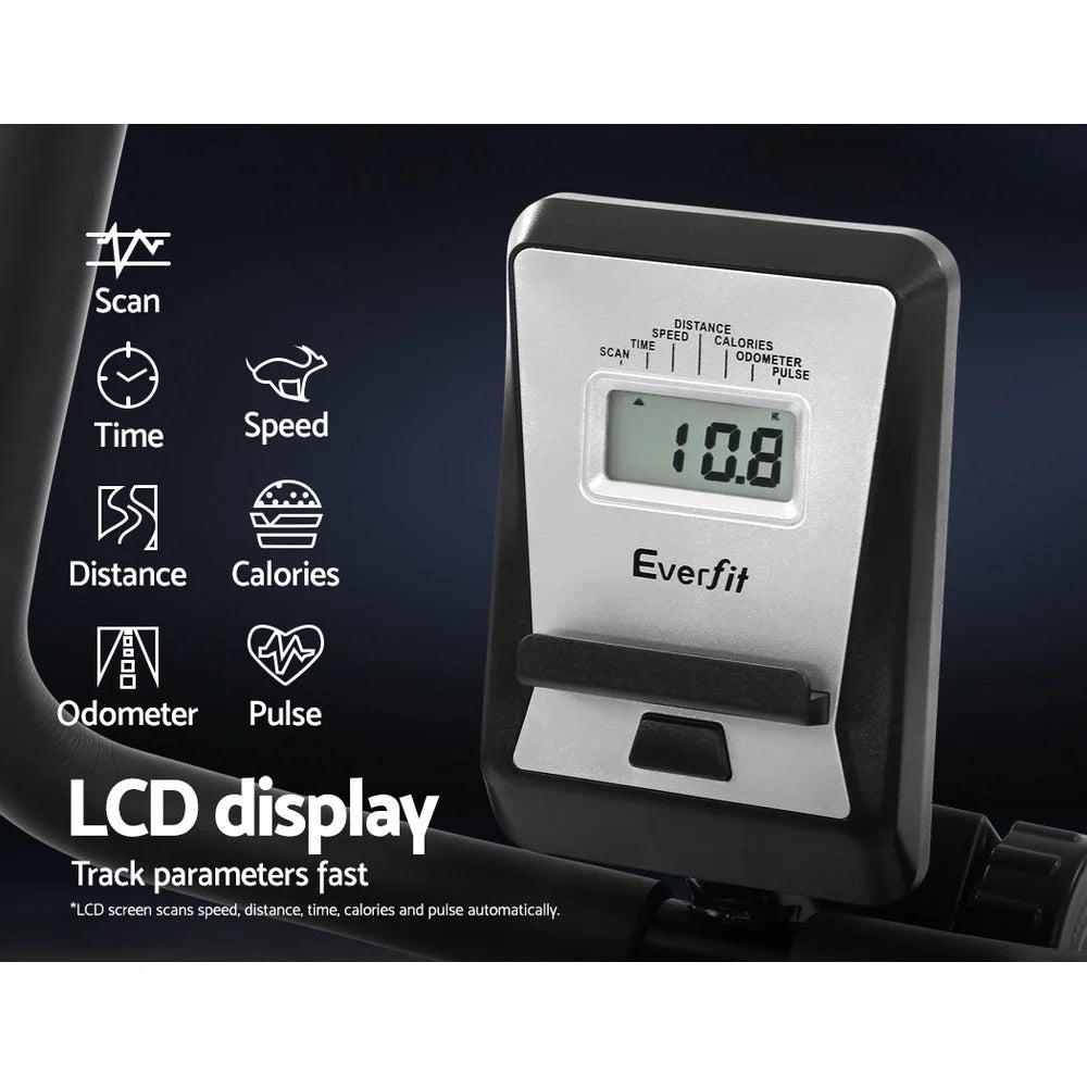 Recumbent Exercise Bike Magnetic Fitness Cycle Trainer Gym