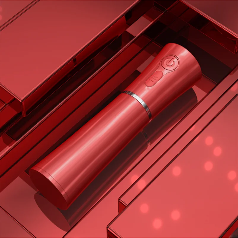 Red 2 in 1 Cool Mist Humidifier and Facial Moisturizer
