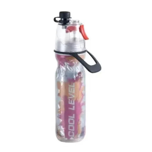 Red 500ML Insulated Sports Water Bottle with Cooling