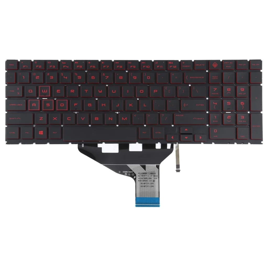 Red Backlit Us Keyboard For Hp Omen 15 / 17 Series-1915197390487425025