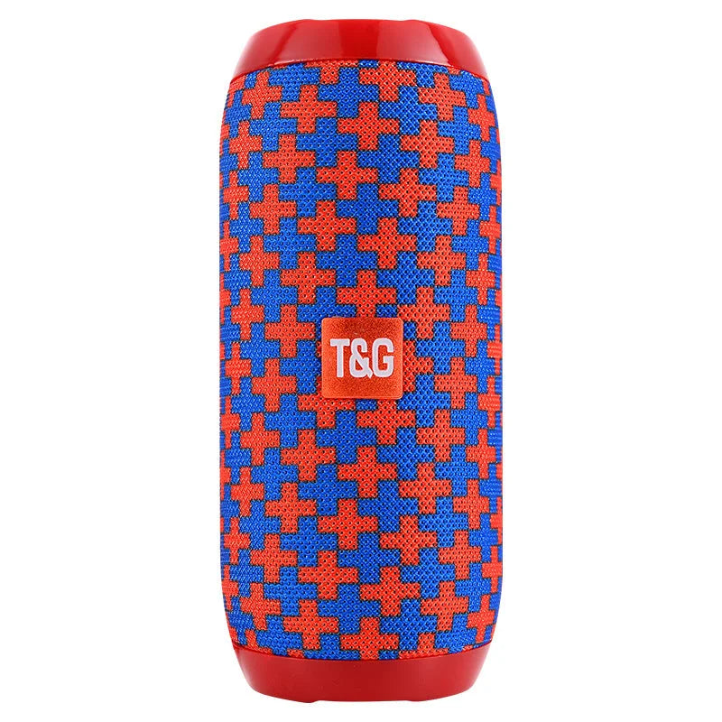 Red (cross red) Portable Bluetooth Speaker - HiFi 360