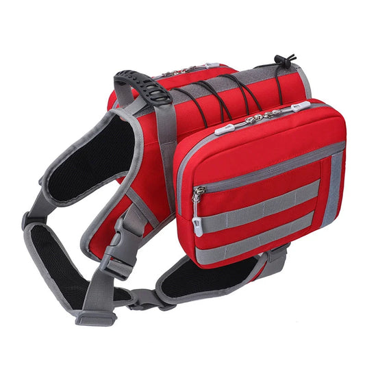 Red Dog Tactical Backpack Harness - Adjustable Outdoor