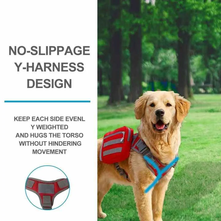 Red Dog Tactical Backpack Harness - Adjustable Outdoor
