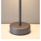 Red Modern Minimalist LED Table Lamp - Rechargeable Touch