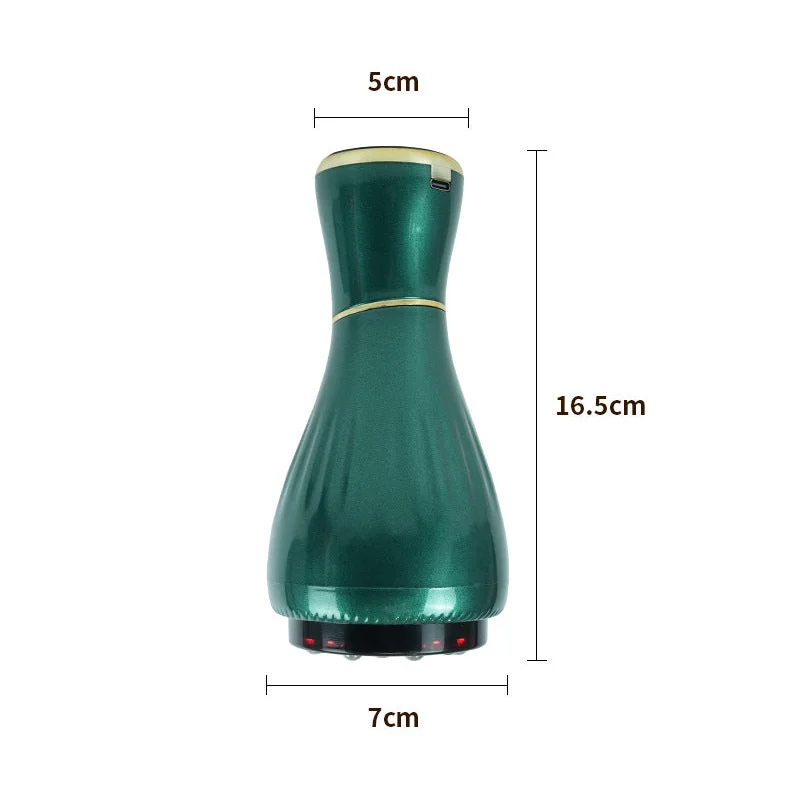 Red Portable Electric Cupping Therapy Device - Adjustable