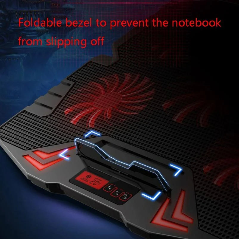 Red Touch Laptop Cooling Bracket - K5-1964932317843689477
