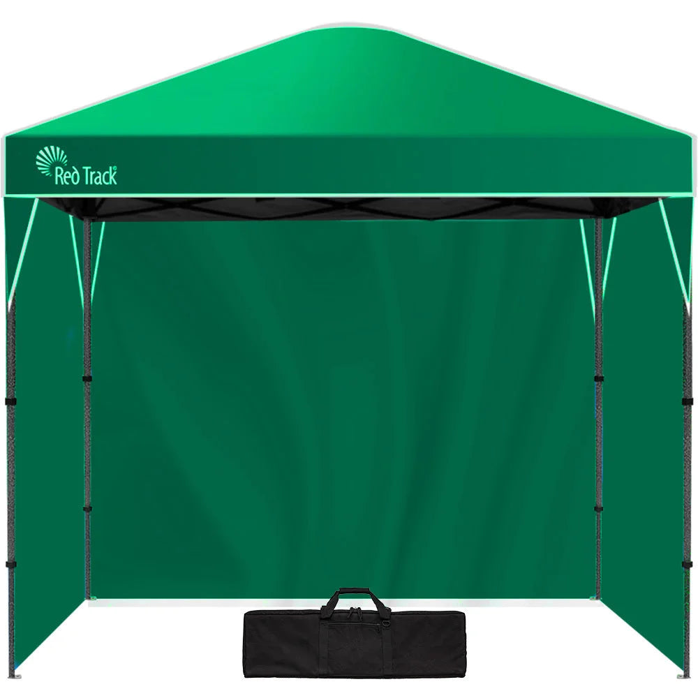 RED TRACK 3x3m Ultra Compact Folding Gazebo Walls Carry bag