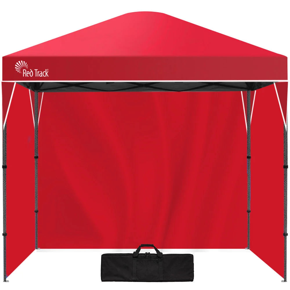 RED TRACK 3x3m Ultra Compact Folding Gazebo Walls Carry bag