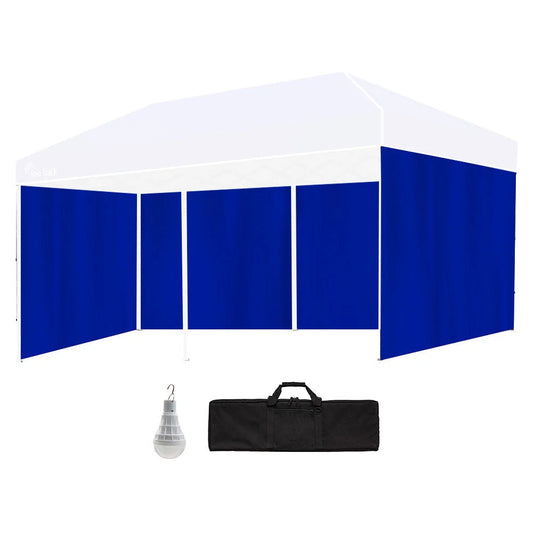 RED TRACK Accessory Pack for 6x3m Navy Blue Gazebo includes