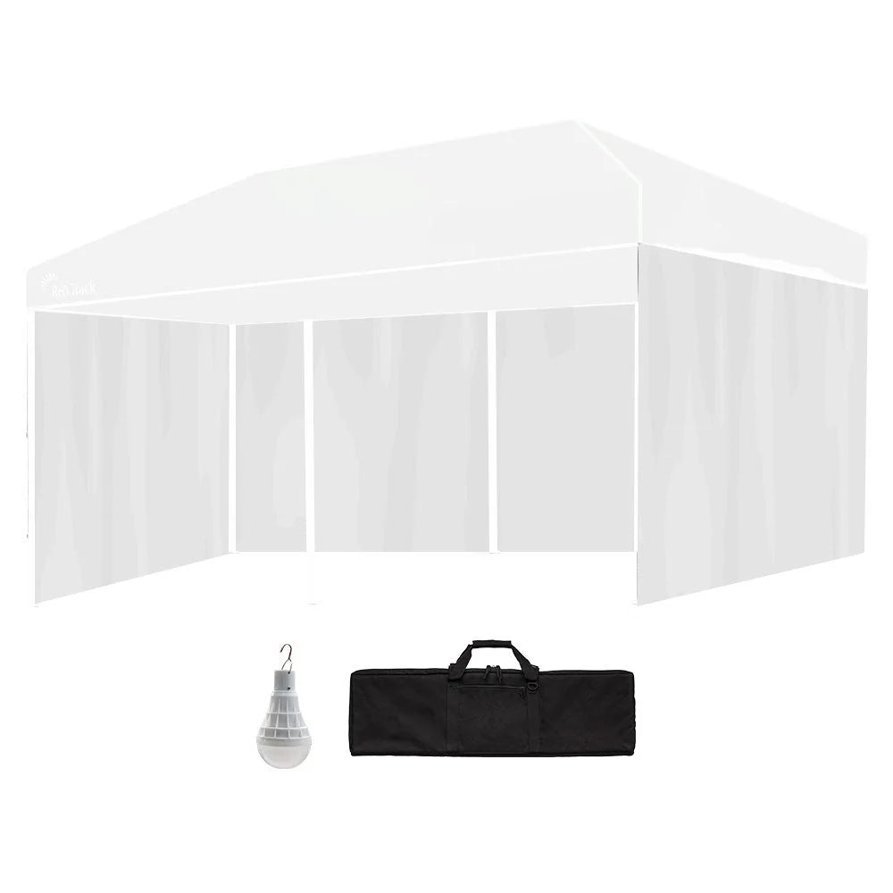 RED TRACK Accessory Pack for 6x3m White Gazebo includes