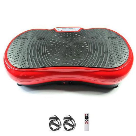 Red Vibration Machine Platform - Exercise Vibrating Plate