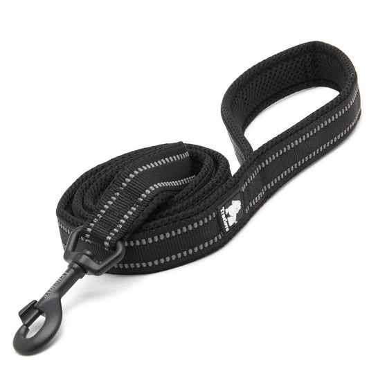 Reflective Pet Leash 2M - Black (M)