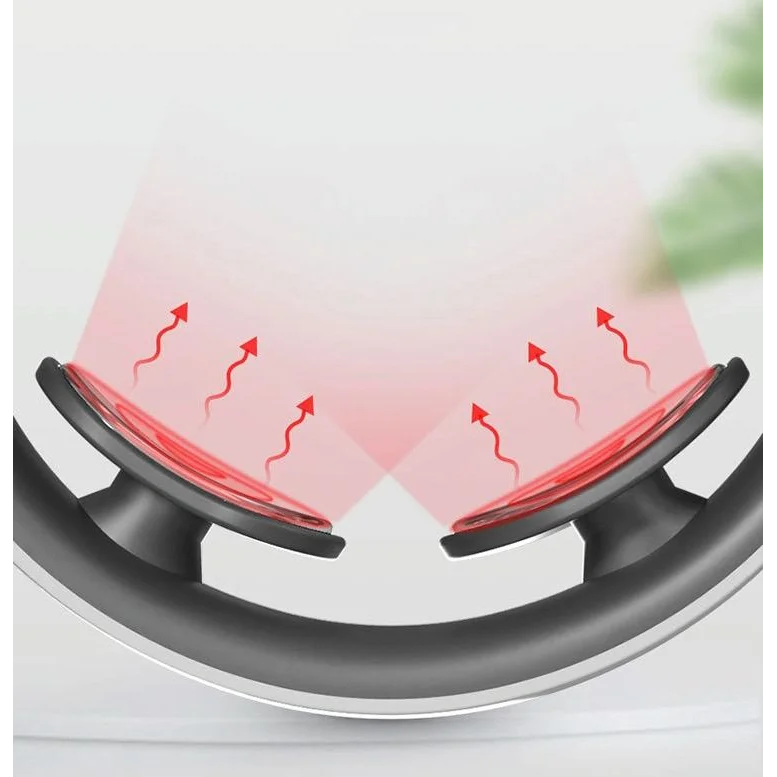 Remote Heating Neck Massager With Electromagnetic Pulse