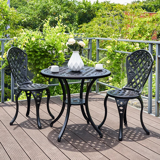 Remy Aluminium 3 Piece Setting - Furniture > Outdoor >