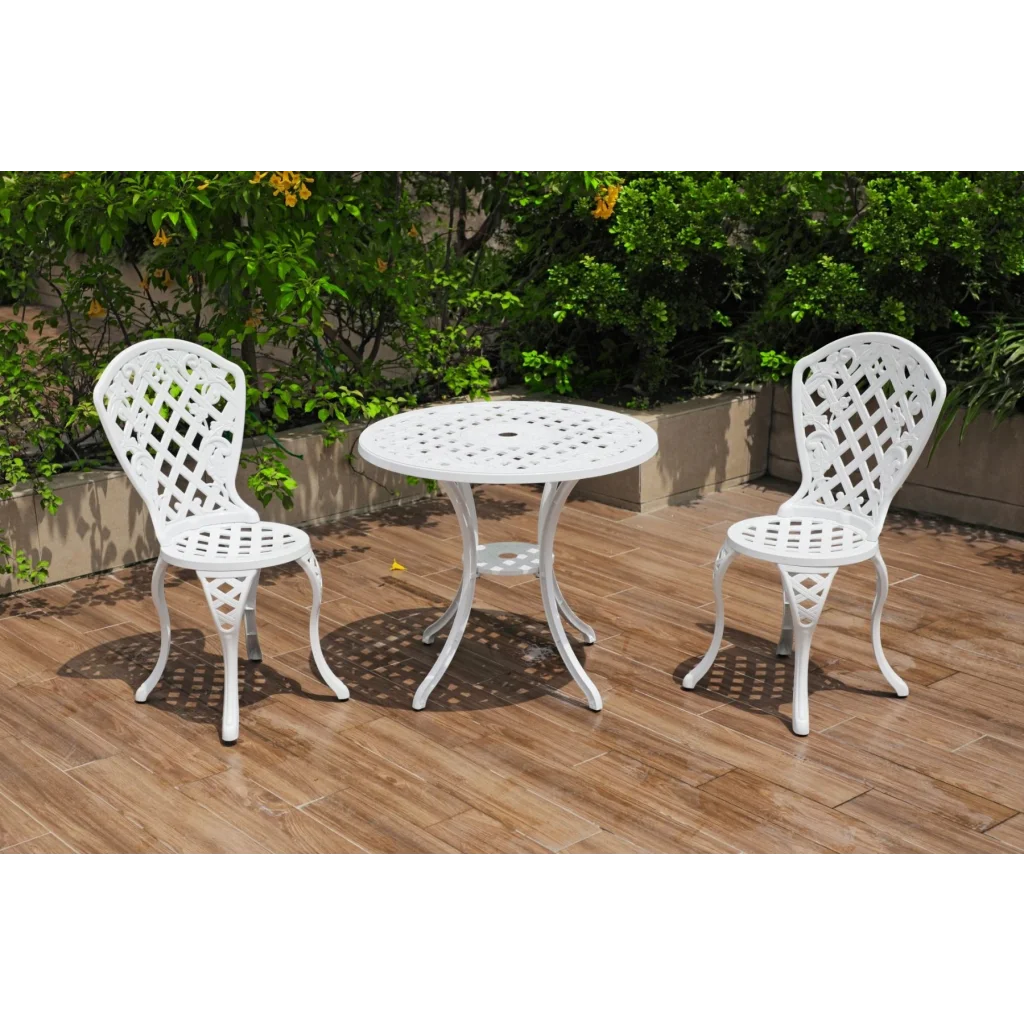 Remy Aluminium 3 Piece Setting - Furniture > Outdoor >