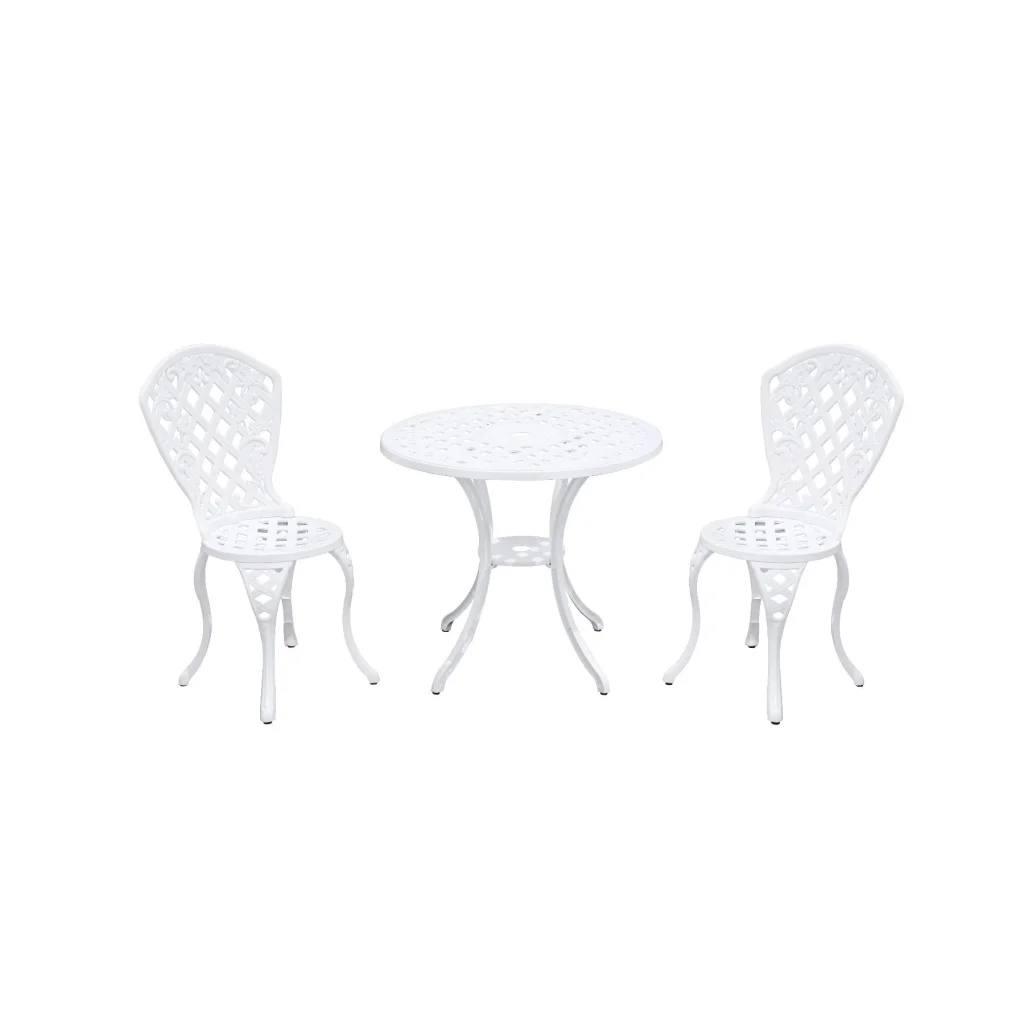Remy Aluminium 3 Piece Setting - Furniture > Outdoor >