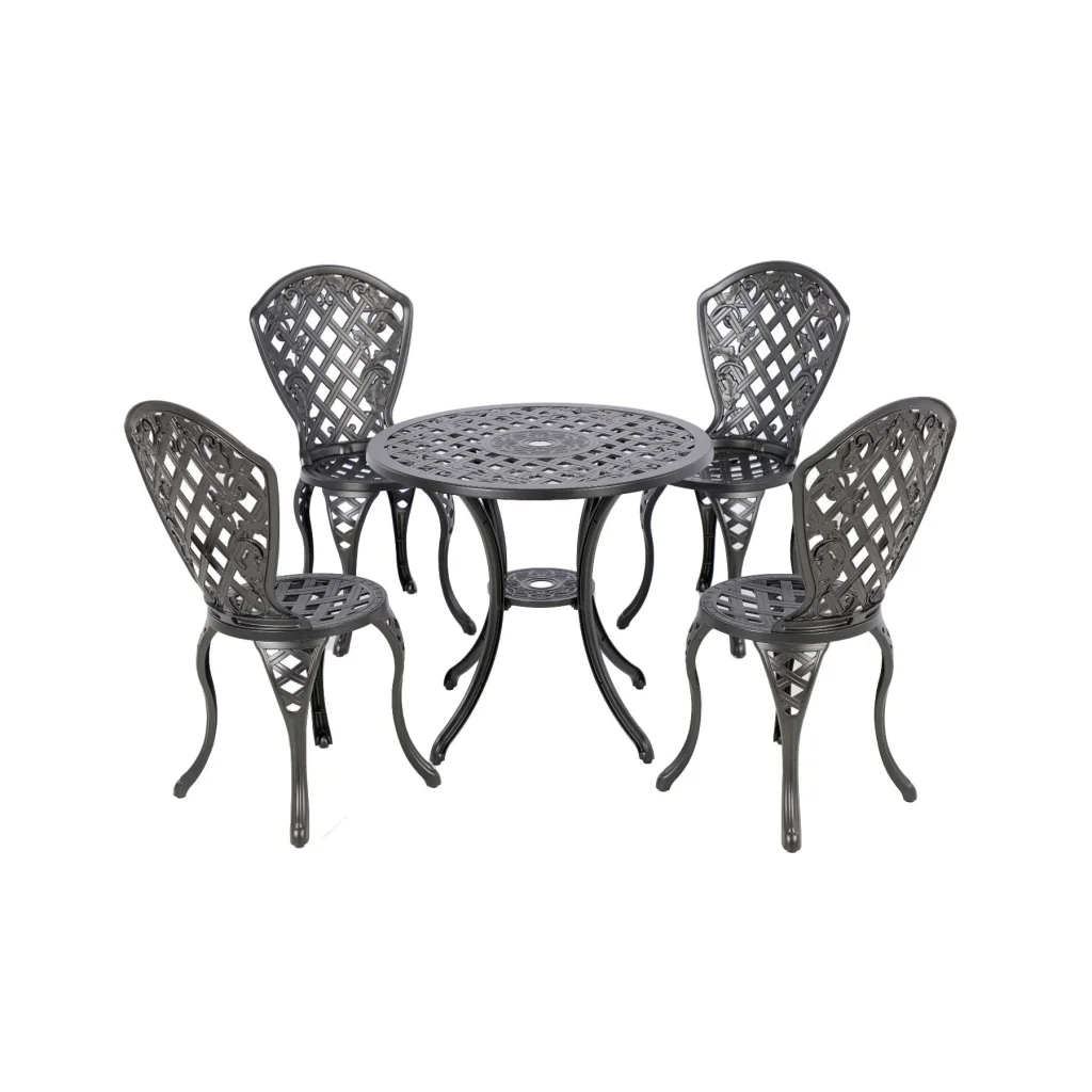 Remy Aluminium 5 Piece Setting - Furniture > Outdoor >