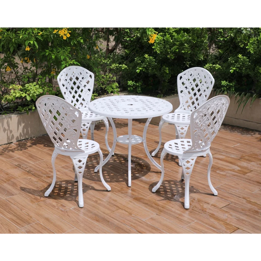 Remy Aluminium 5 Piece Setting - Furniture > Outdoor >