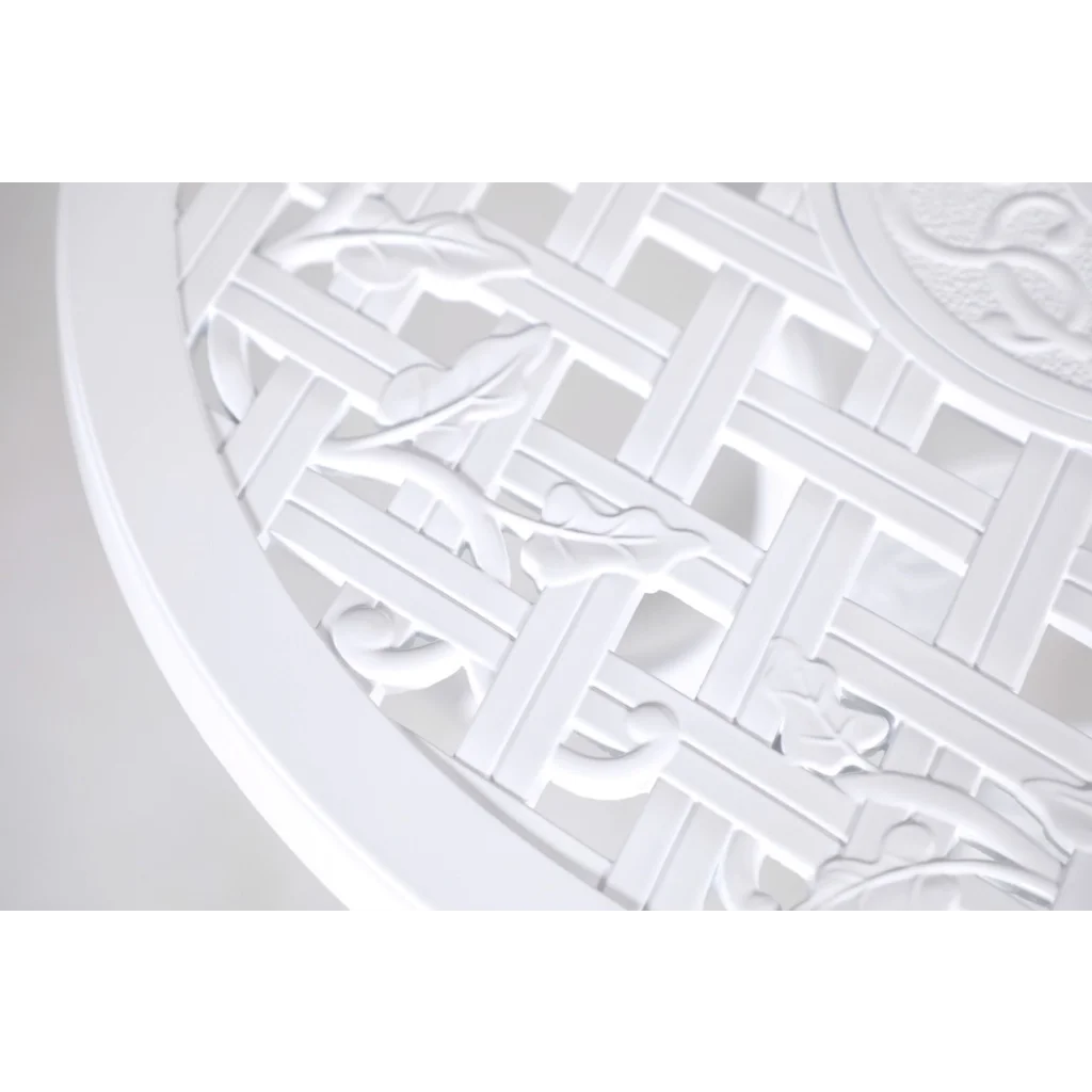 Remy Aluminium Table White - Furniture > Outdoor > Outdoor