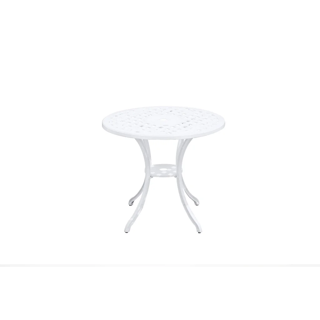 Remy Aluminium Table White - Furniture > Outdoor > Outdoor