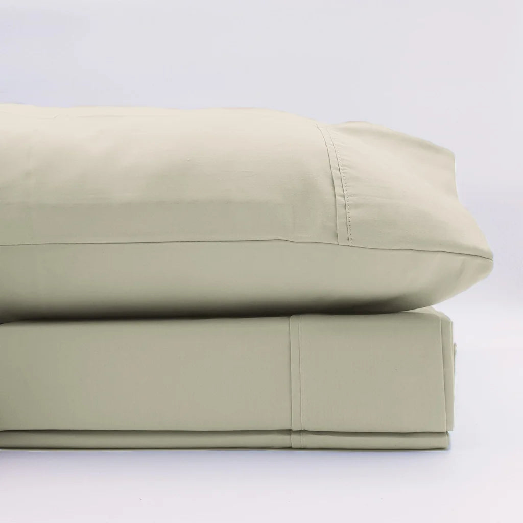 Renee Taylor 1500 Thread Count Cotton Blend Sheet Set - King Ivory