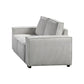 Reno Sofa 3 Seater Beige Colour Fabric Upholstery