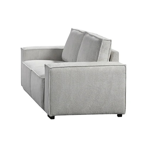 Reno Sofa 3 Seater Beige Colour Fabric Upholstery