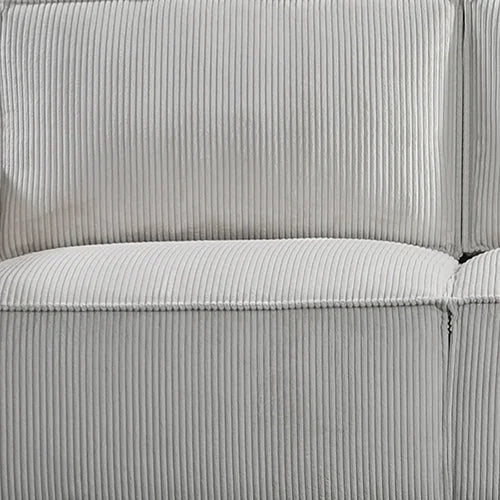 Reno Sofa 3 Seater Beige Colour Fabric Upholstery