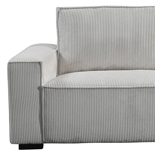 Reno Sofa 3 Seater Beige Colour Fabric Upholstery