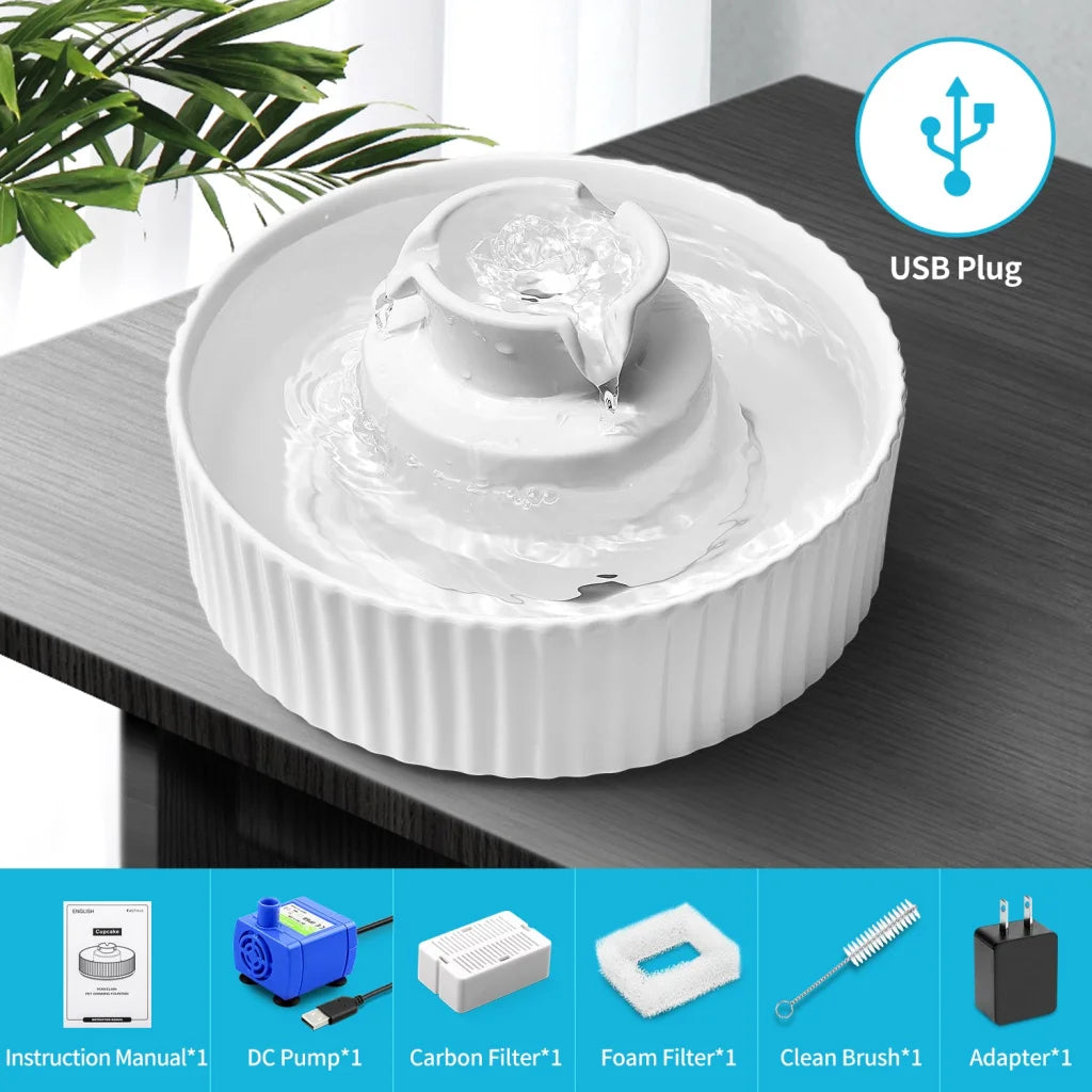 Replacement Filters for Pet Dog Cat Fountain Activated