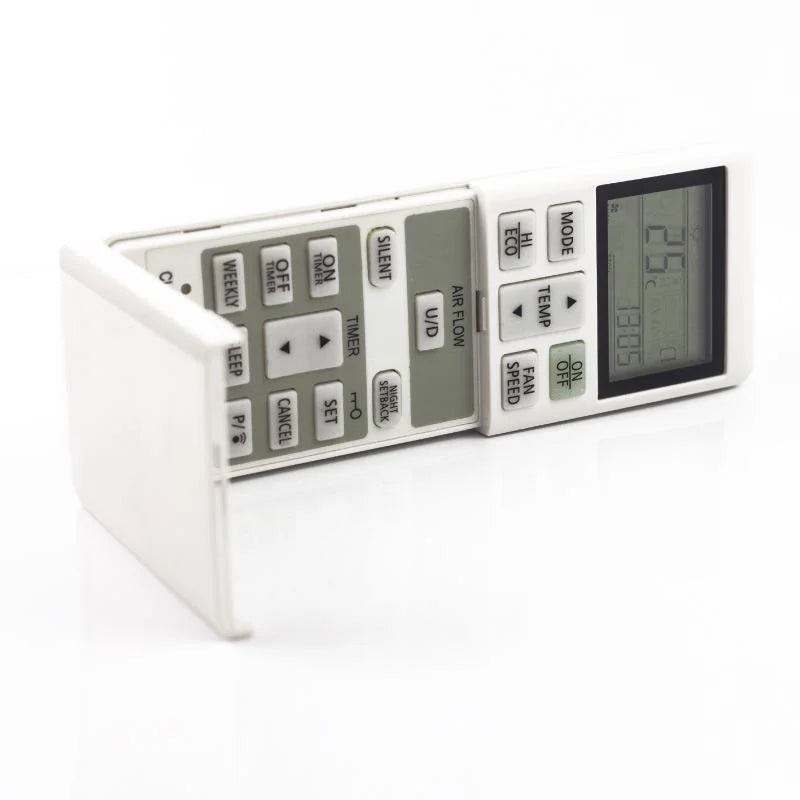 Replacement Remote Control For Mitsubishi Air Conditioner - Cream White-1915196967647055875
