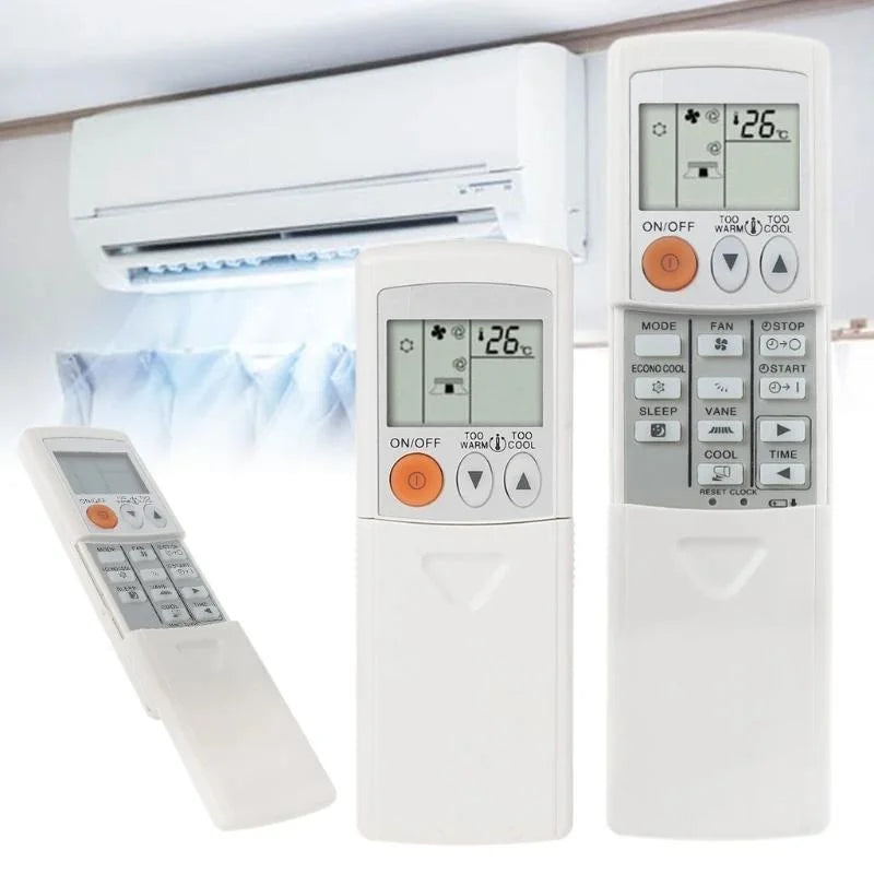 Replacement Remote Control For Mitsubishi Kd06Es Air Conditioner - White-1915196918078771201
