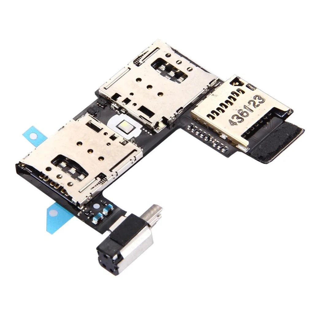 Replacement Sim And Sd Card Socket For Moto G2 Dual Sim-1915197742980927491