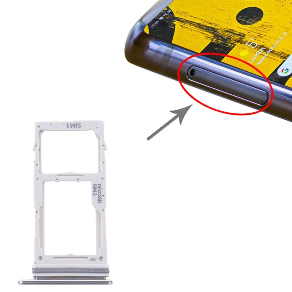 Replacement Sim Card Tray And Micro Sd Card Tray For Samsung Galaxy Note 10 Lite-1915196595352244224