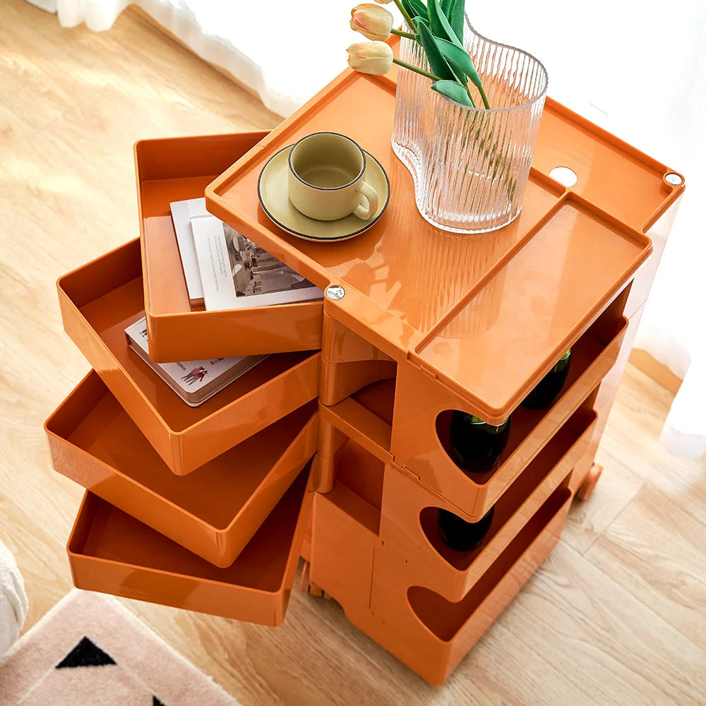 Replica Boby Trolley Bedside Table Storage Shelf Mobile