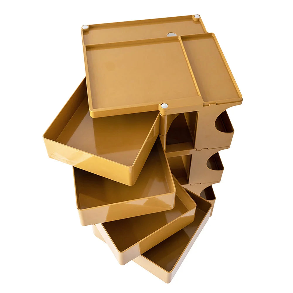 Replica Boby Trolley Mobile Storage Cart Shelf 5-Tier
