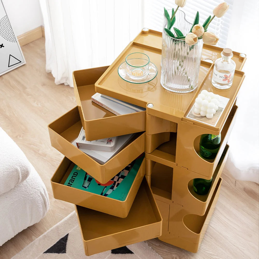 Replica Boby Trolley Mobile Storage Cart Shelf 5-Tier