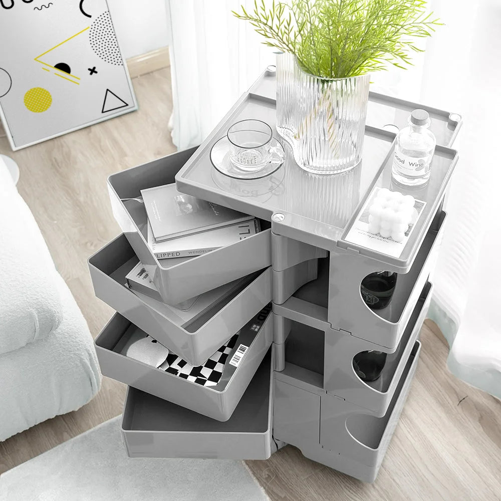 Replica Boby Trolley Storage Bedside Table Cart Mobile
