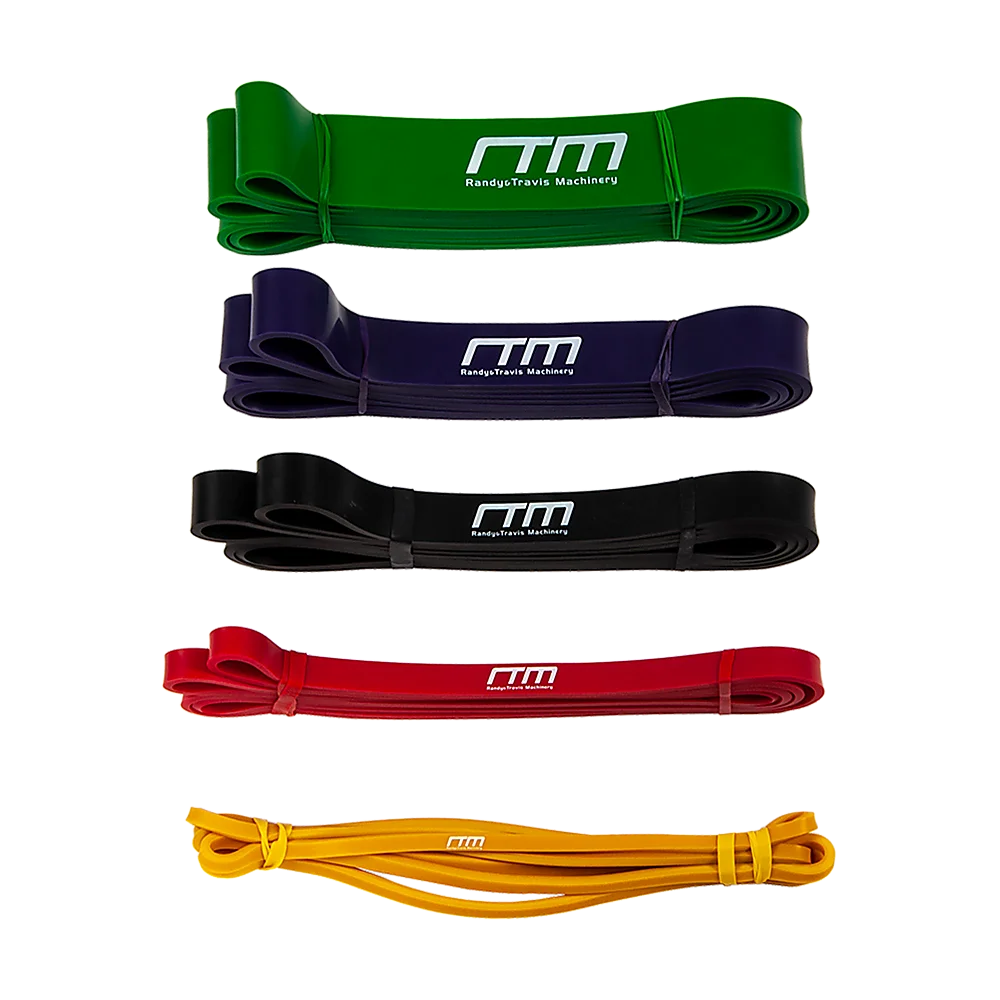 Resistance Band Loop Set of 5 Heavy Duty for Gym Yoga