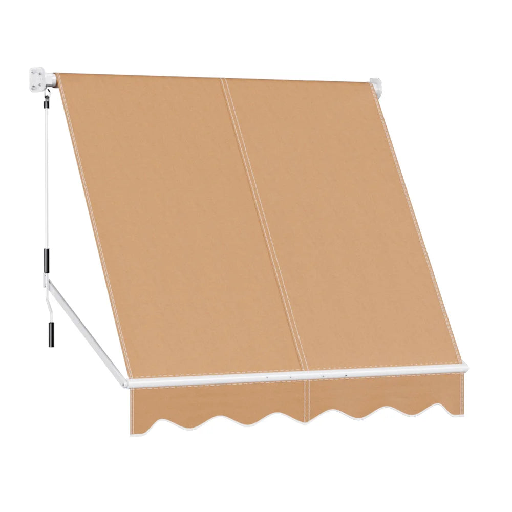 Retractable Fixed Pivot Arm Window Awning Outdoor Blinds