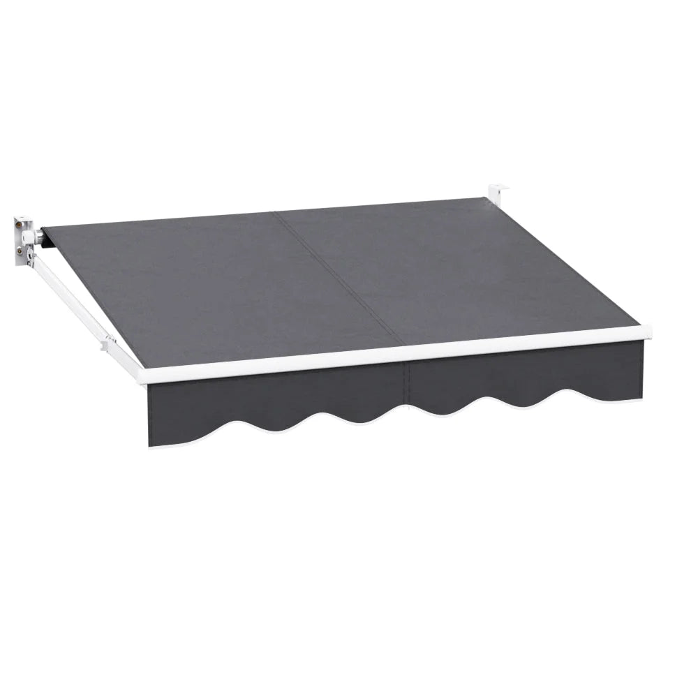 Retractable Folding Arm Awning Manual Sunshade
