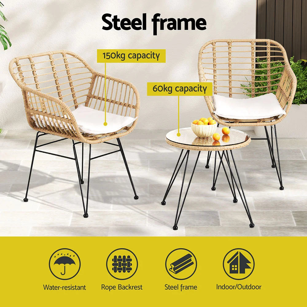 Retractable Folding Arm Awning Manual Sunshade 3M x 2.5M