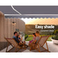 Retractable Folding Arm Awning Manual Sunshade 3M X 2.5M