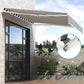 Retractable Folding Arm Awning Motorised Sunshade 3M x 2.5M