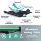 Retractable Folding Arm Awning Motorized Sunshade 2 5mx2m Grey