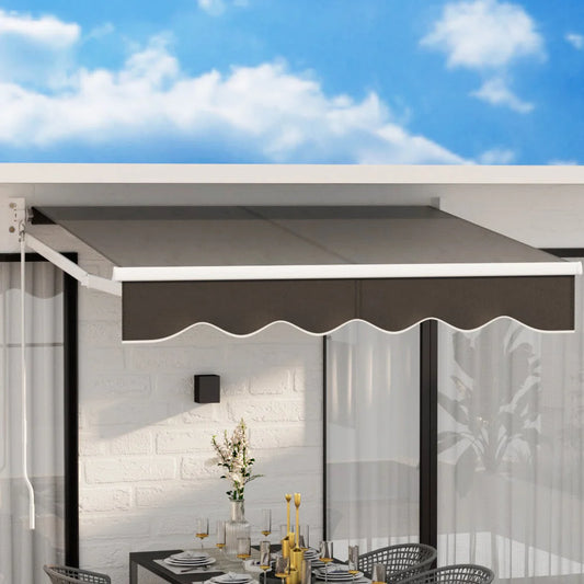 Retractable Folding Arm Awning Motorized Sunshade