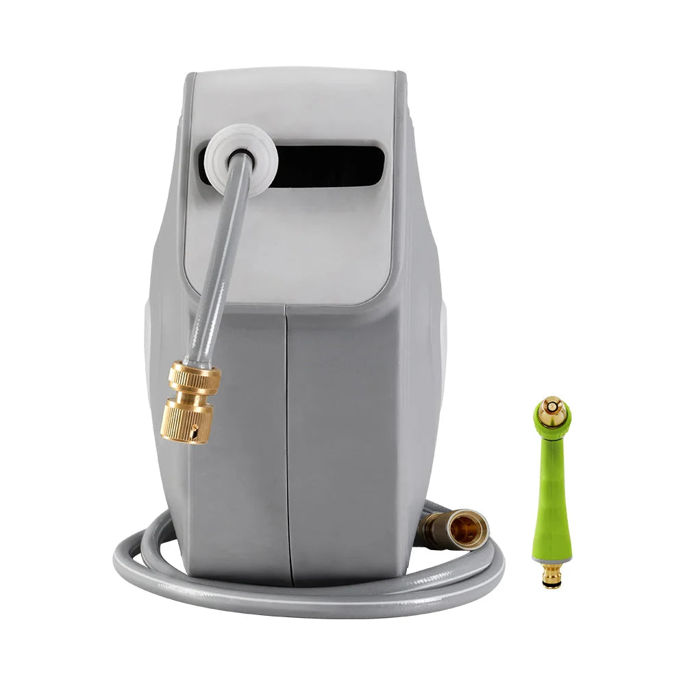 Retractable Hose Reel 30M Garden Water Brass Auto Rewind