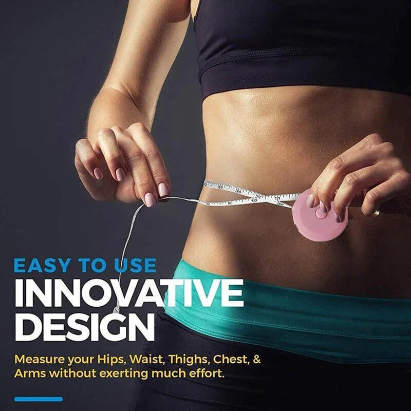 Retractable Tailor Tape Measure 150cm Soft Body Measuring