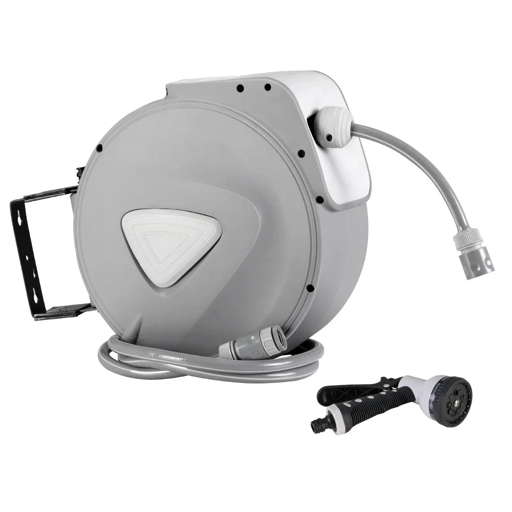 Retractable Water Hose Reel 10M Storage Auto Rewind